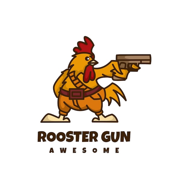 Vector haan gun-logo