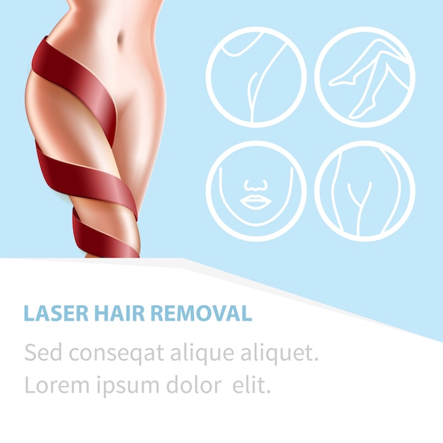 Haarlaser verwijderen Beauty Procedure Perfect Body