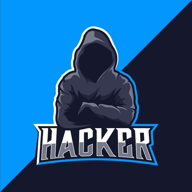 Vector hacker-logo esport