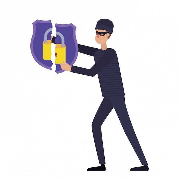 hacker stelen informatie avatar karakter
