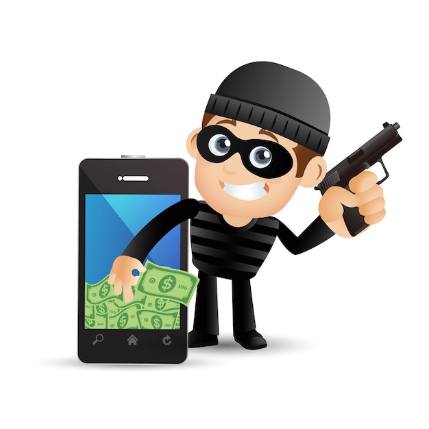 Hacker and Thief illustration