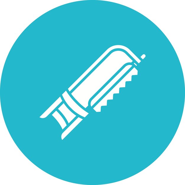 Hacksaw icon vector image can be used for plumbing