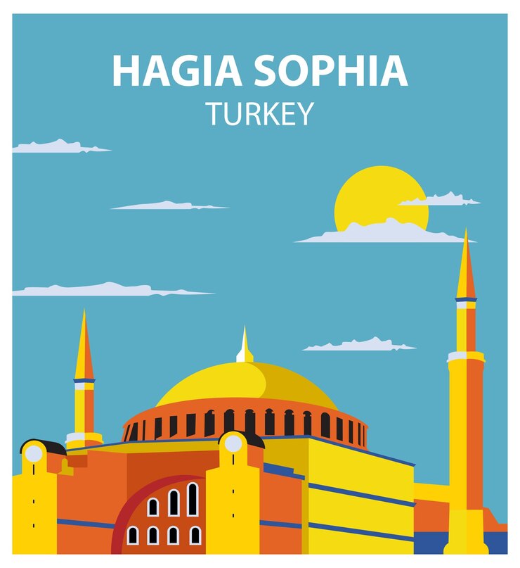 Vector hagia sophia