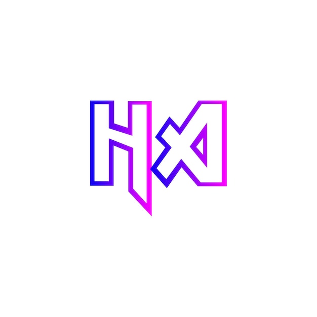 Vector hahexagonal logo