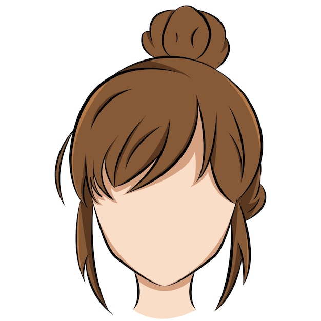 Update more than 77 anime hairstyles buns - ceg.edu.vn