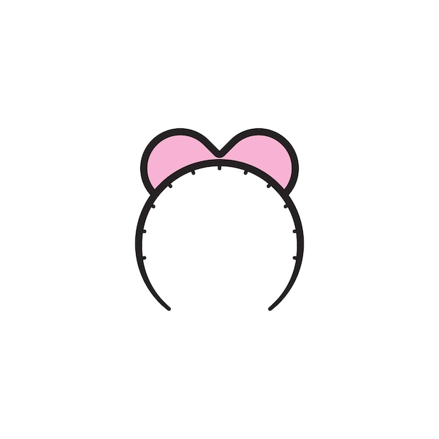 Hair band vector icon