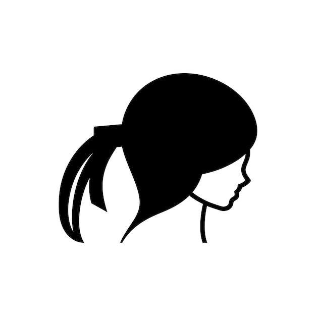 Vector hair barrette icon simple vector illustration