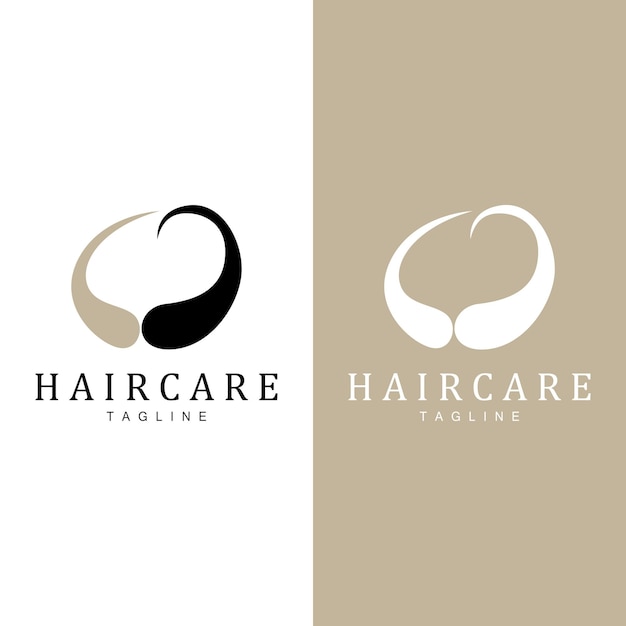 Hair Care Logo Hair Care Skin Vector Template Design