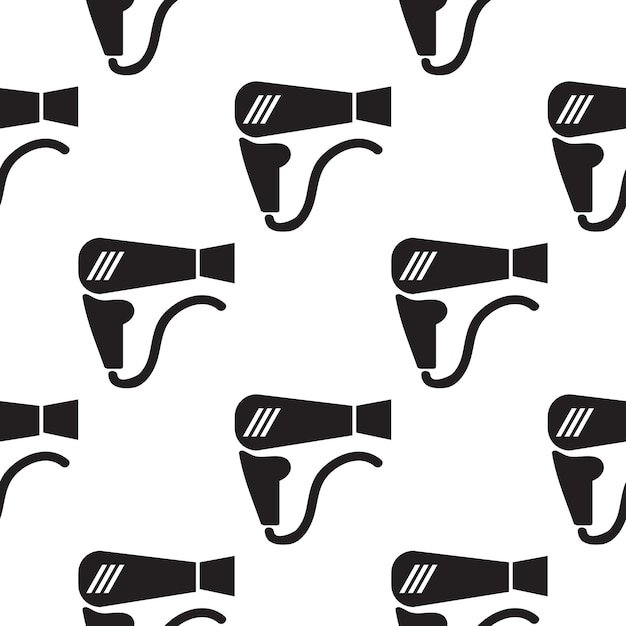 Hair dryer icon illustration