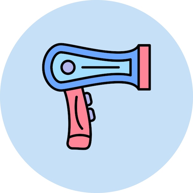 Hair Dryer icon vector image Can be used for Cosmetics