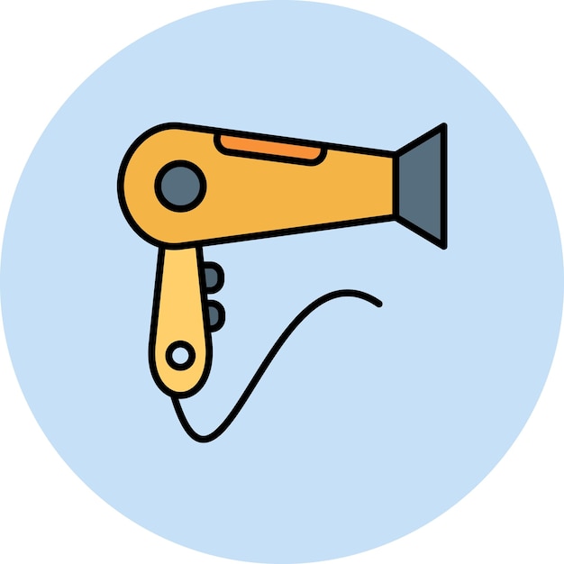 Hair Dryer icon vector image Can be used for Hotel Services