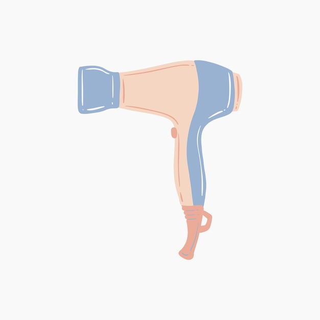 Hair dryer illustration