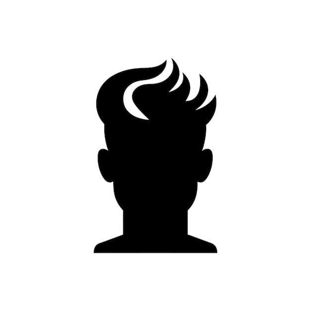 Vector hair gel icon simple vector illustration