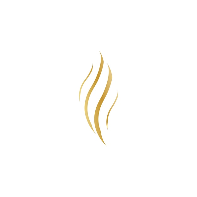 Иллюстрация векторной иконки логотипа волос