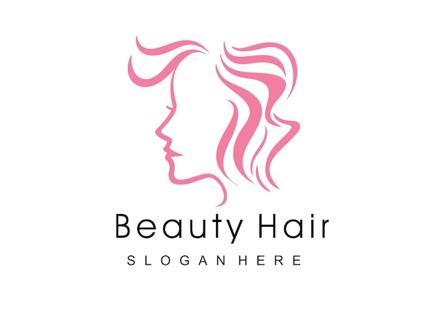 hair salon logo vector