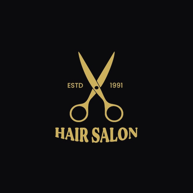 Hair salon logo