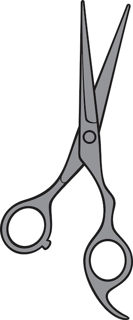 Hair salon scissors