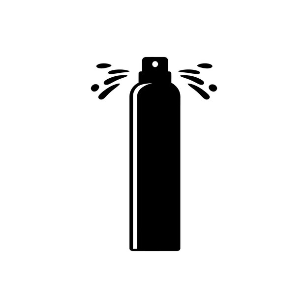 Hair spray icon Simple Vector Illustration