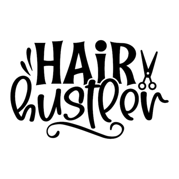 Hair Stylist SVG Design