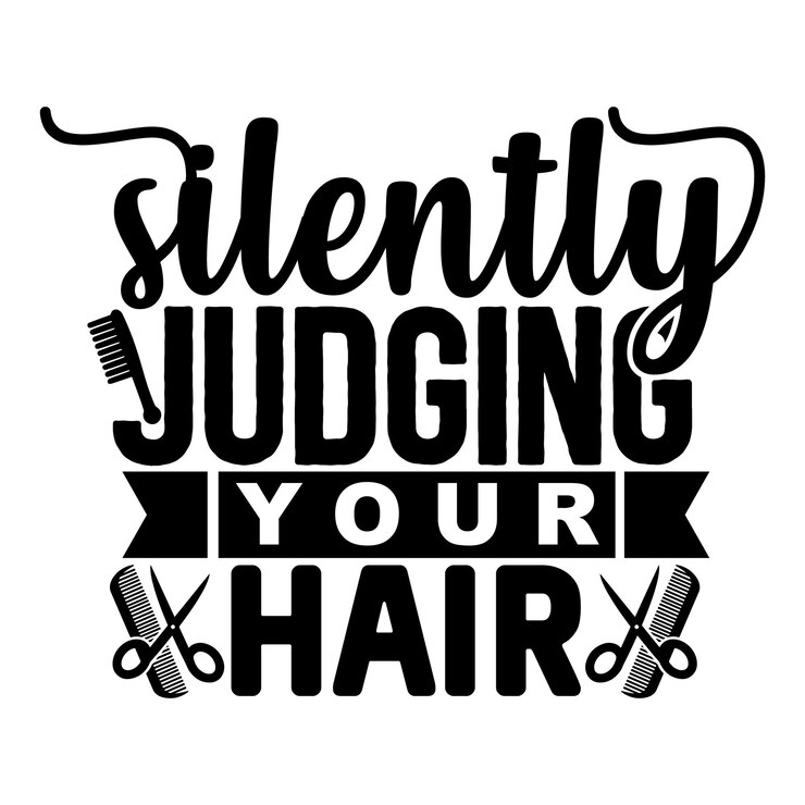 Hair Stylist SVG Design