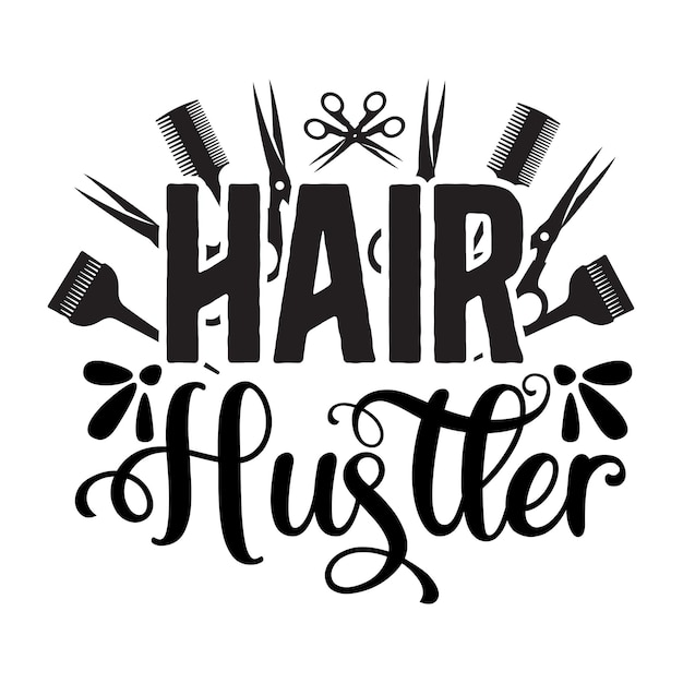 Hair Stylist SVG Design