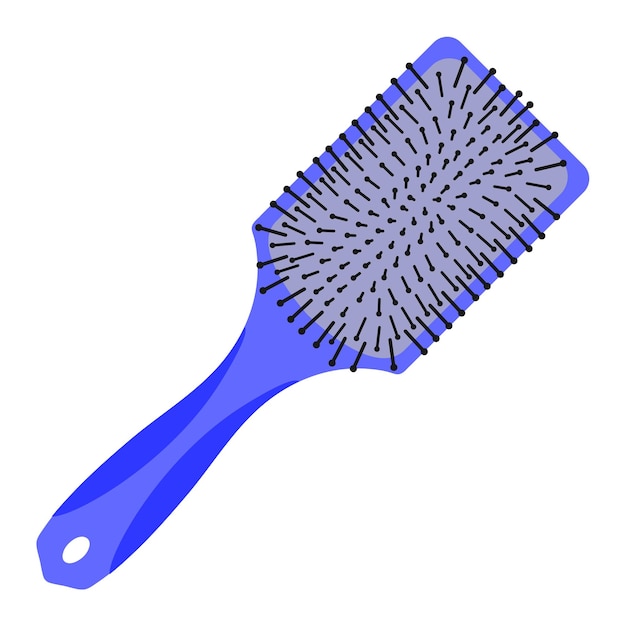 Hairbrush hair brush vector illustration