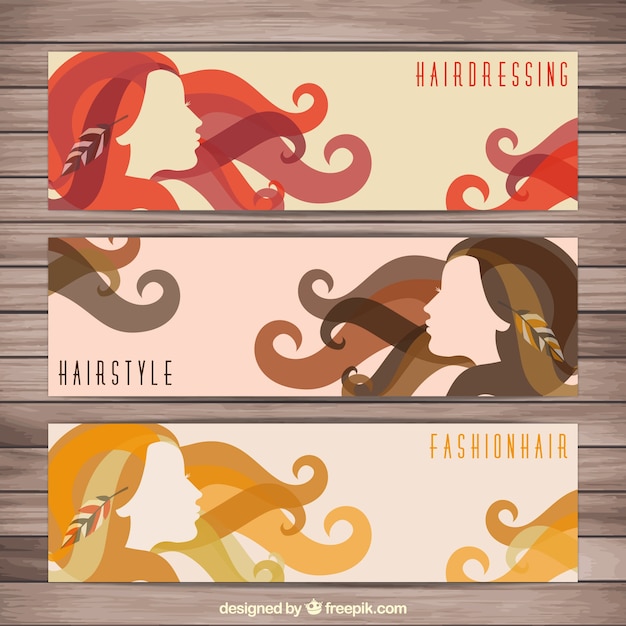 Hairdressing banners