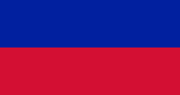 Haïti vlag in vector