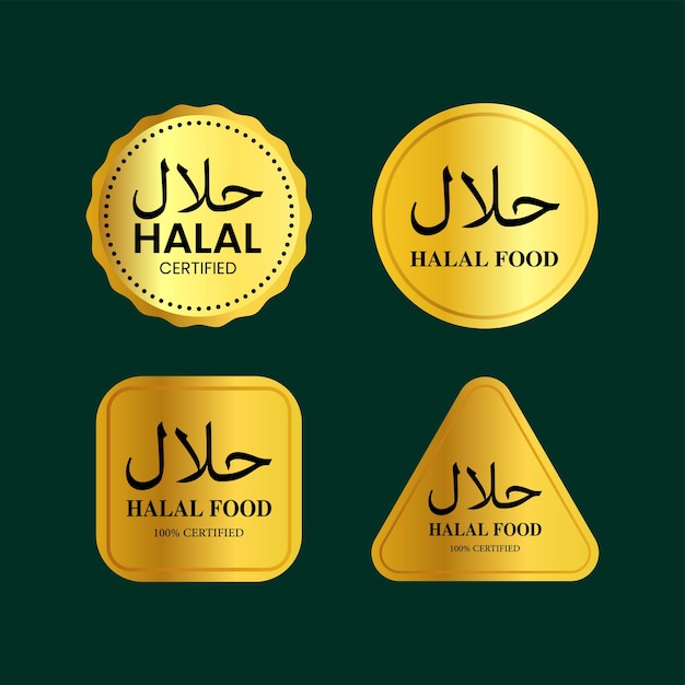 Halal Stamp labels