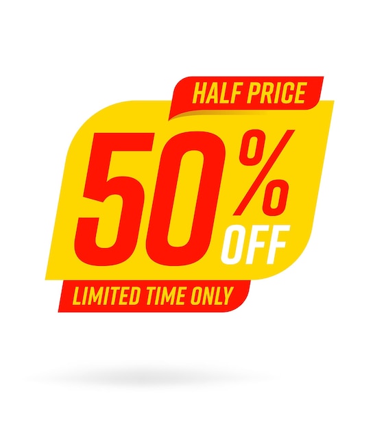 반값 50% 할인 기간 한정 제공