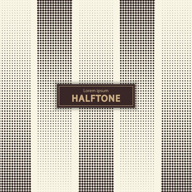 Halftone achtergrond in vintage stijl