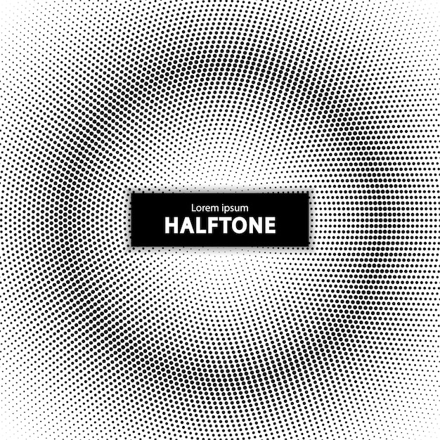 Vector halftone achtergrond