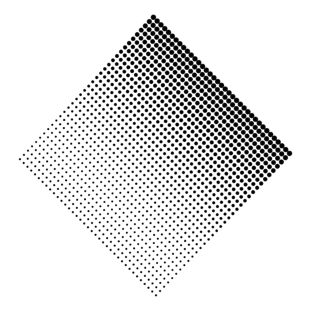 Halftone achtergrondontwerpvector