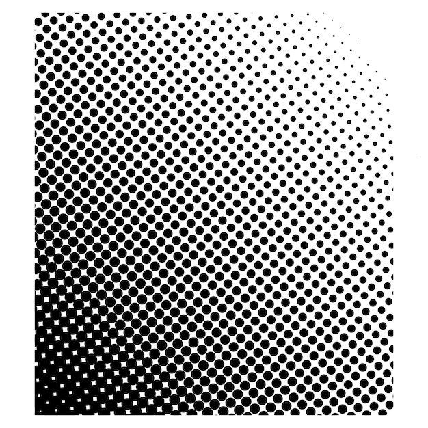 Halftone achtergrondontwerpvector