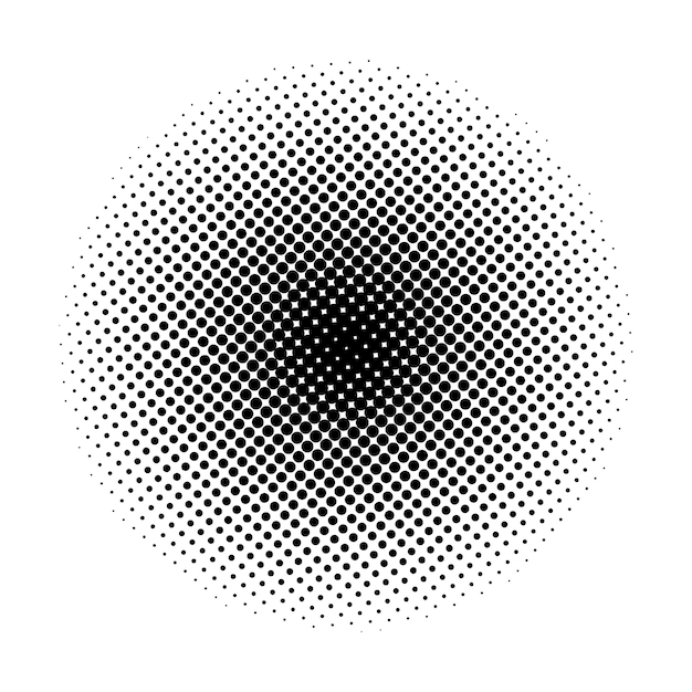 Halftone achtergrondontwerpvector