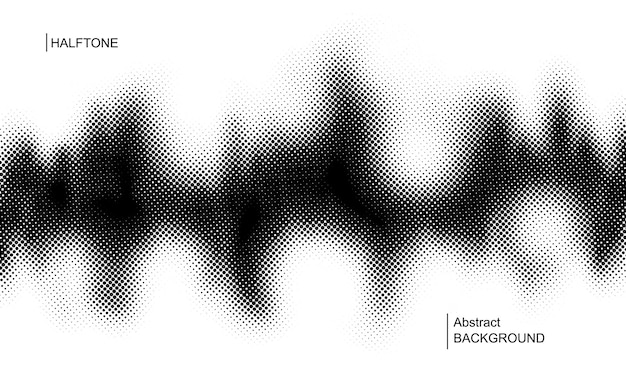 벡터 하프톤 배경 추상적인 벡터 하프톤 배경 벡터 일러스트 레이 션 도트의 흑백 질감