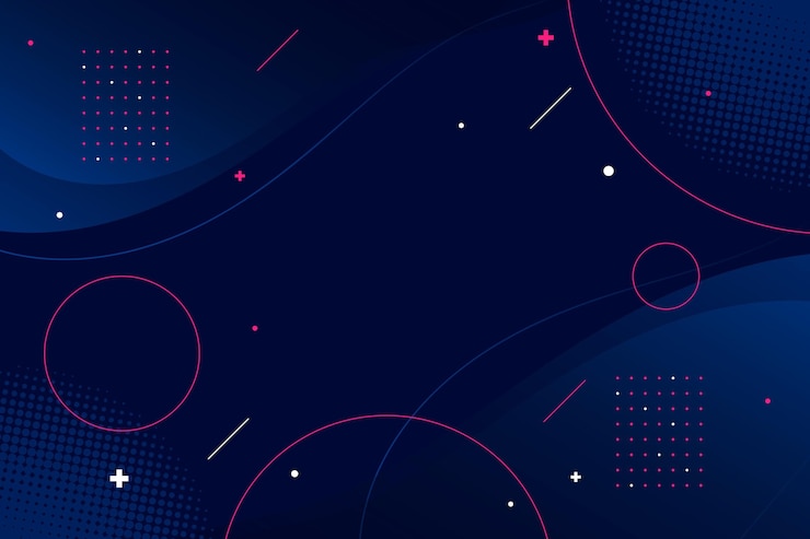 Vector 원으로 된 반색 배경