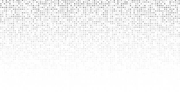 Halftone background with dots Black and white pop art pattern in comic style Monochrome dot texture Vector illustration