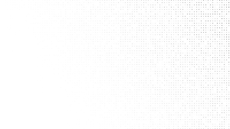 Vector halftone background with dots black and white pop art pattern in comic style monochrome dot texture vector illustration