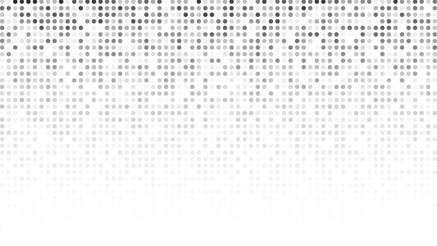 Halftone background with dots Black and white pop art pattern in comic style Monochrome dot texture