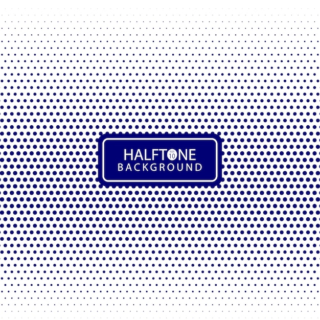 Vector halftone background