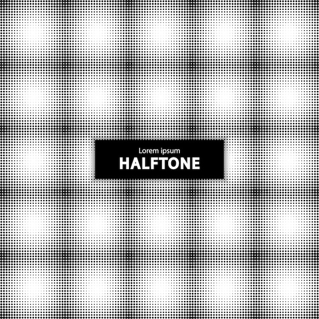 Vector halftone background