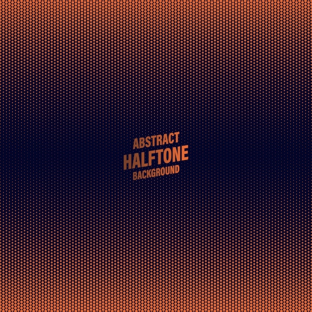 Vector halftone background