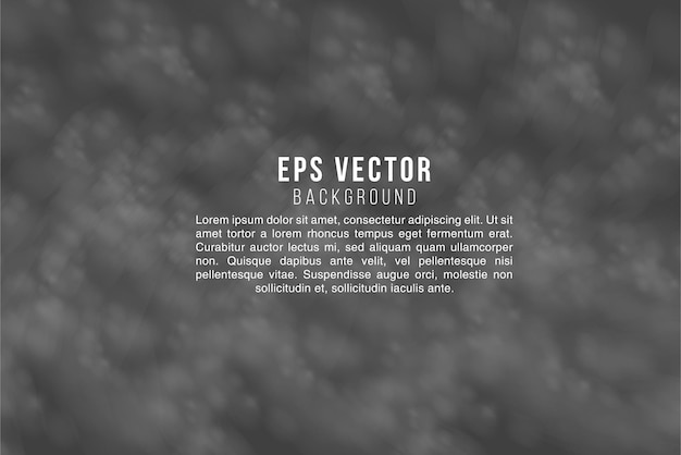 Vector halftone black and white abstract text background with shine style monochrome glow light effect