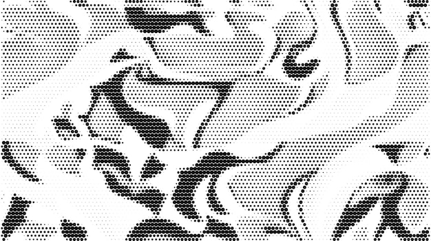 Halftone camouflage naadloos patroon