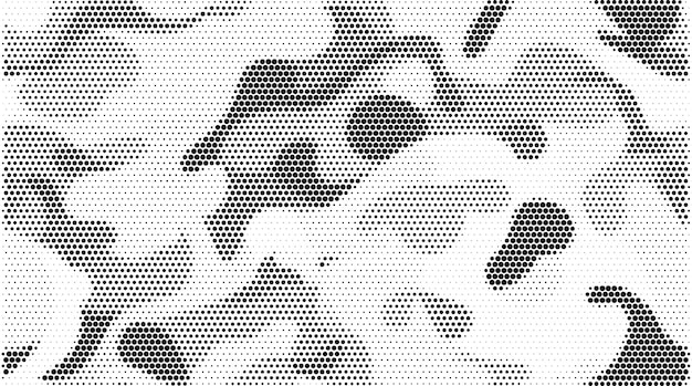 Halftone camouflage naadloos patroon