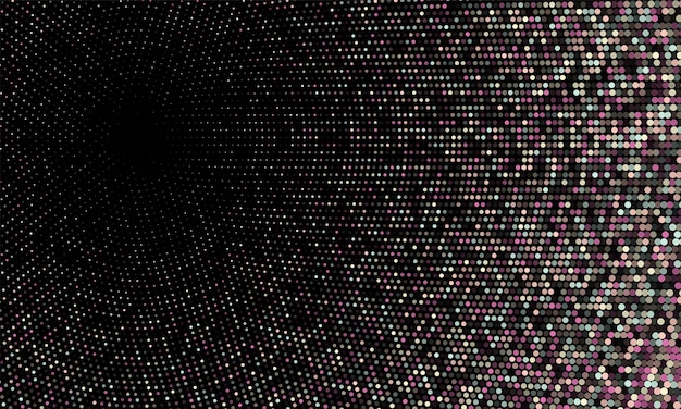 Halftone canvas gradient texture. trendy tech pattern. dotted vector graphics.