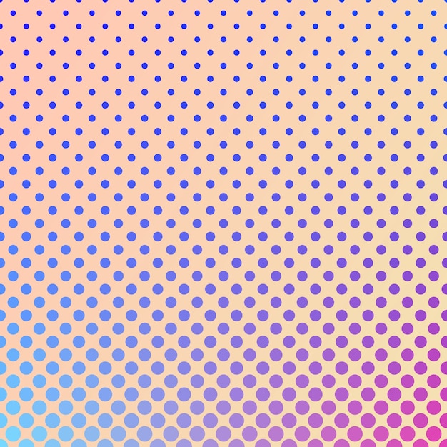 Halftone dot pattern background