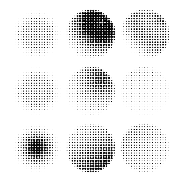 Halftone Dot Patterns