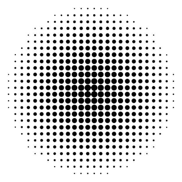 Halftone dot vector eps